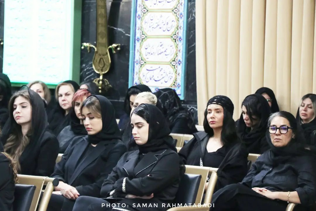 وداع هنرمندان با مریم همتیان
