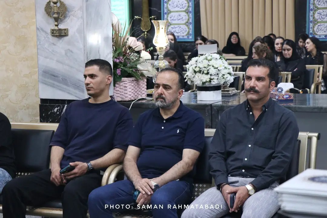 وداع هنرمندان با مریم همتیان