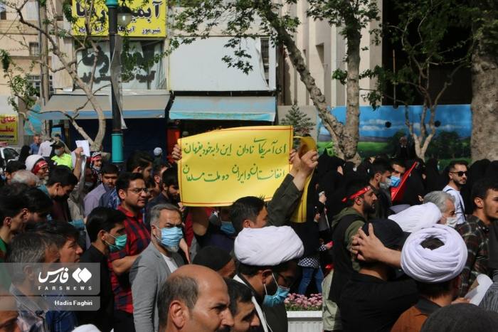 مراسم تشییع پیکر شهید اصلانی