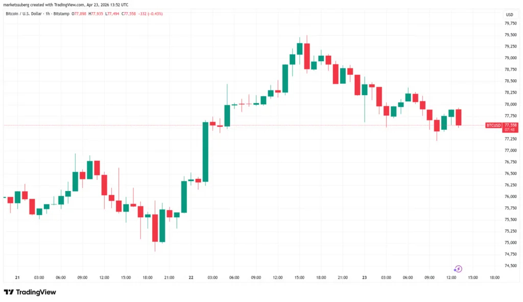 نوسانات قیمت بیت کوین