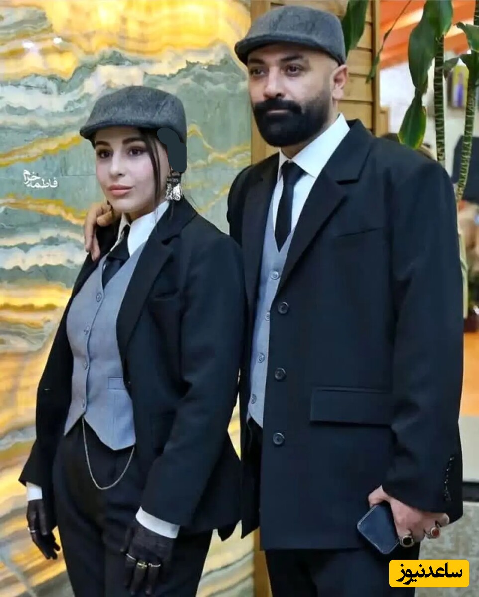 مهدی کوشکی و همسرش