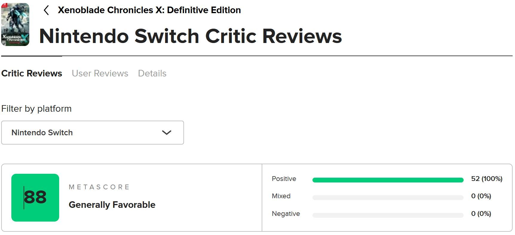 نقدها و نمرات بازی Xenoblade Chronicles X: Definitive Edition منتشر شدند - گیمفا