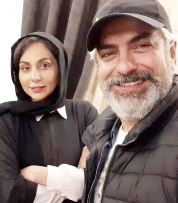 قاب تازه مهدی پاکدل و همسرش