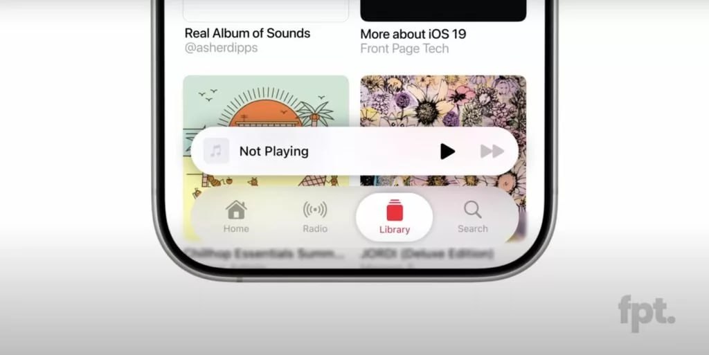 ظاهر جدید iOS 19 با الهام‌ از visionOS فاش شد