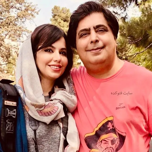 عکس رضا شفیعی جم بازیگر و خواهرش