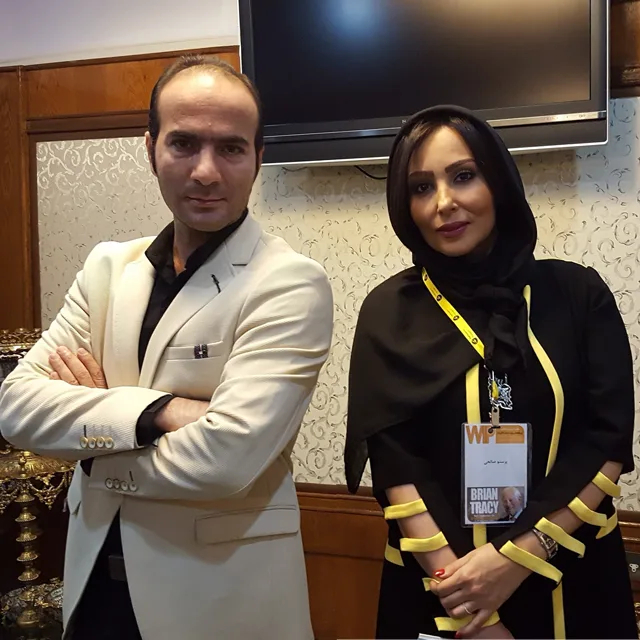 عکس حسن ریوندی و پرستو صالحی