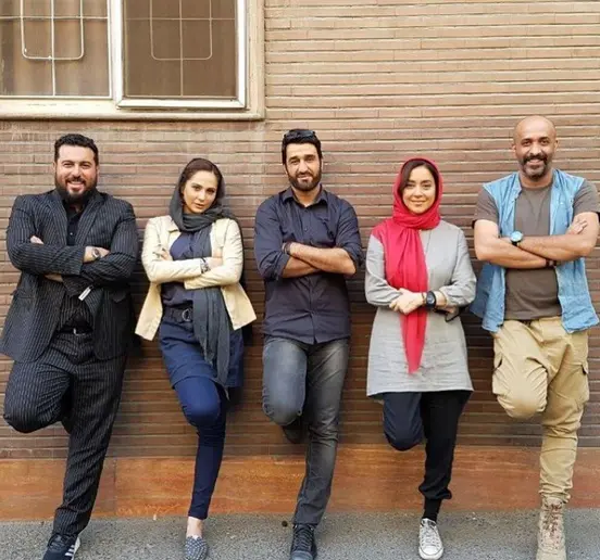  پژمان جمشیدی، رعنا آزادی‌ور، محسن کیایی و بهاره کیان افشار 