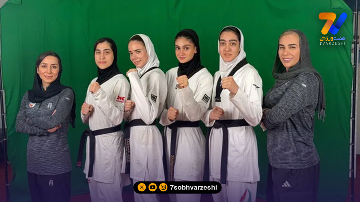 مدال برنز جهان بر گردن دختران تکواندوکار ایران