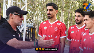 پسران سرمربی پرسپولیس مقابل سرخپوشان به میدان رفتند!