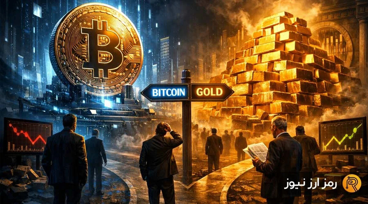 آیا وقت فروش بیت‌کوین و خرید طلاست؟ هشدارهای مهم تحلیلگران مطرح شد!