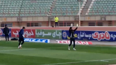 شجاع و بیرانوند دور از هم در معارفه سرمربی جدید تراکتور!