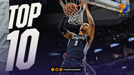 10 حرکت شب گذشته در NBA
