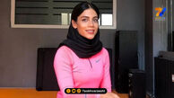 ورزشی| فائزه نسائی دختر باوقار دوومیدانی
