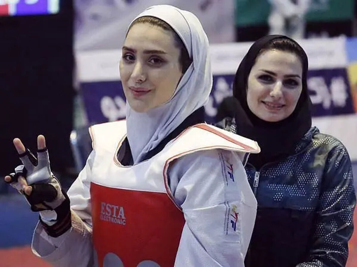 طبیعت گردی شهربانو دامغانی‌‌نژاد بانوی تکواندو