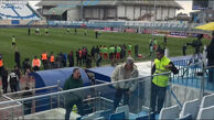 فرهاد پورغلامی، سرمربی سابق و پیشکسوت ملوان در ورزشگاه سن سیروس