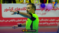 خداحافظی داور بین المللی ایران بعد از ال کلاسیکوی فوتسال