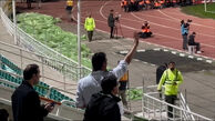 رحمتی مهاجم خیبر را تهدید کرد؛ ندویی، تعویضت می کنم!