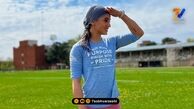 عکس| تمرینات سخت نیلوفر یاوری دونده پرتلاش تیم دو و میدانی