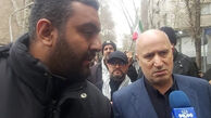 مهدی تاج در راهپیمایی روز قدس: جامعه ورزش از ملت جدا نیست