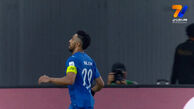 گل دوم الهلال به السد توسط سالم الدوساری