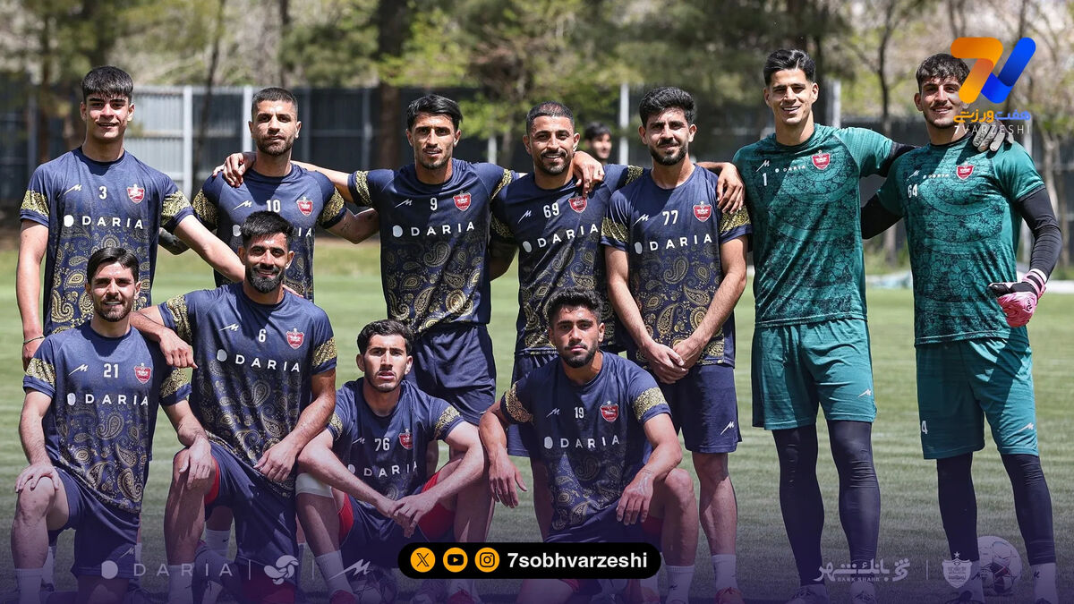 حضور چهار استعداد آکادمی در تمرین پرسپولیس