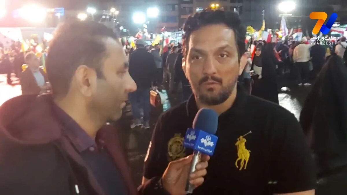 پژمان درستکار در میدان:ورزشکار باید پای پرچم و مردم ایران بایستد