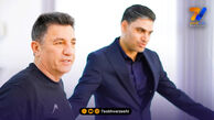 گزارش تصویری حضور پیمان حدادی در محل تمرین تیم ملی