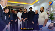 دیدار اعضای تیم ملی فوتبال با جانباز جنگ تحمیلی