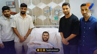 تیم ملی بر بالین رزمنده جانفدا؛ قلعه‌نویی، ملی پوشان را به دیدار قهرمان جنگ رمضان برد