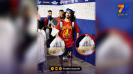 خروج عجیب کوکوریا با جام جهانی؛ کاپ قهرمانی داخل کیسه زباله!