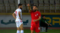 گل دوم تیم ملی ایران ب به تیم ملی الف توسط هادی حبیبی‌نژاد