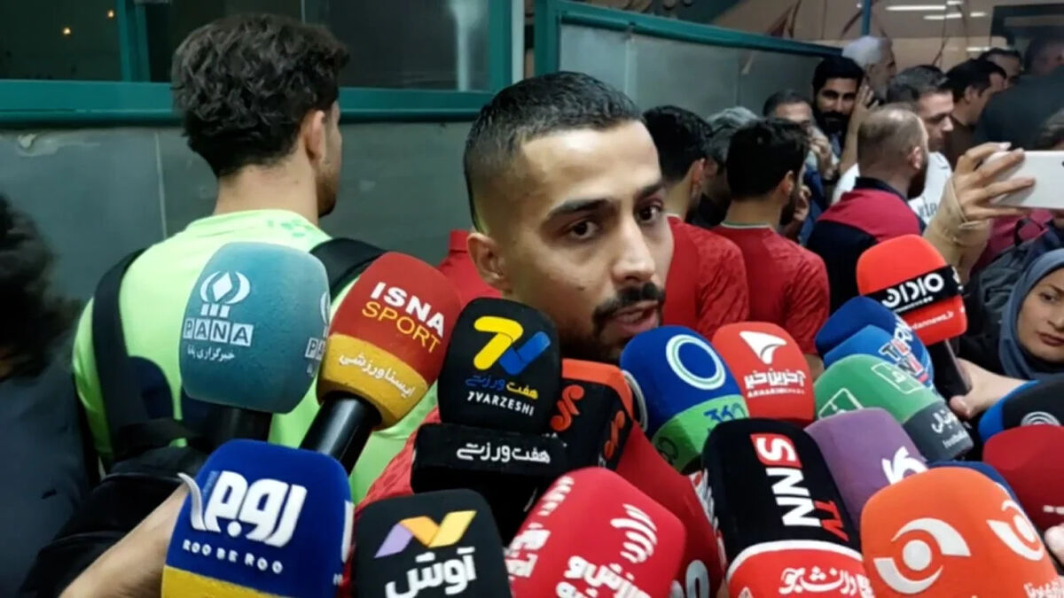 حاجی عیدی: اگر باشم برای این پیراهن می جنگم، به این جام جهانی حس خوبی دارم