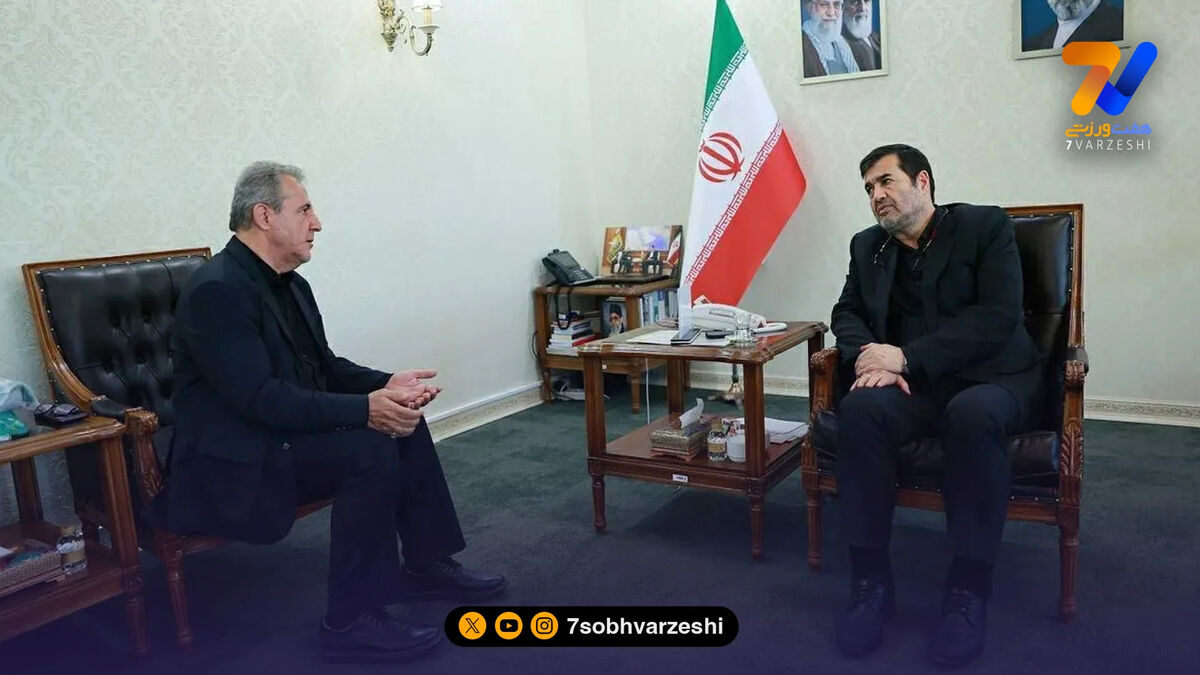 دیدار رستمیان و دنیامالی در وزارت ورزش