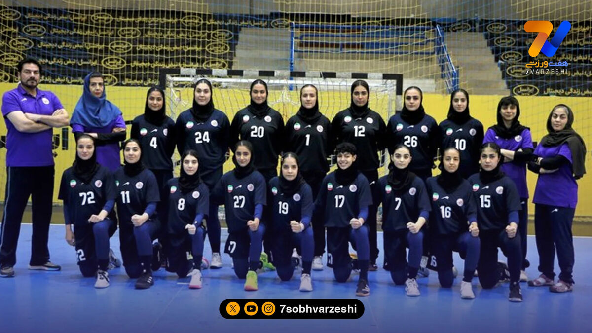 دختران هندبال ایران در نیمه‌نهایی آسیا