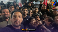 گزارش تصویری| قهرمانان کشتی کنار مردم، پای کار ایران