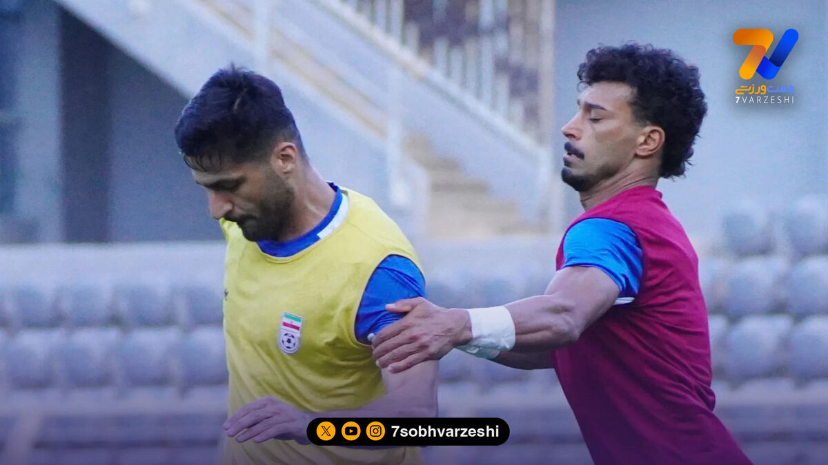 تصاویری دیگر از تمرین امروز ملی پوشان در آنتالیا