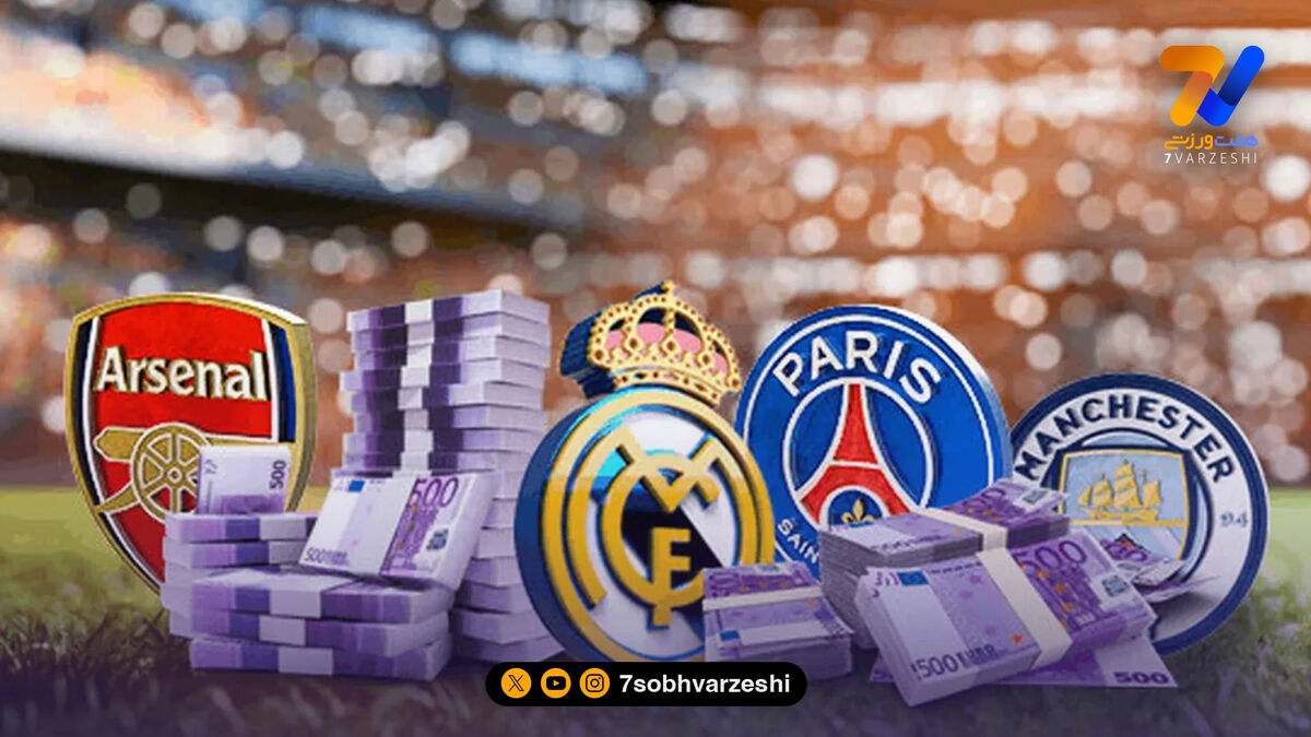 گزارش رسمی ترنسفرمارکت از ارزش بازار باشگاه‌ها؛ منچسترسیتی و آرسنال در تعقیب کهکشانی‌ها