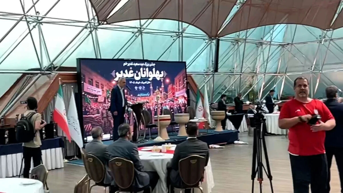 لحظاتی از مراسم جشن بزرگ پهلوانان غدیر
