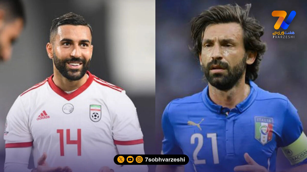 سامان قدوس در نقش آندره آ پیرلو در تیم ایران!