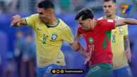 مالکیت نزدیک، شوت‌ها برابر؛ آمارهای دیدار برزیل و مراکش