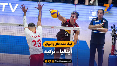 خلاصه والیبال ایتالیا 3 - آرژانتین 0 (لیگ ملت های والیبال 2026)