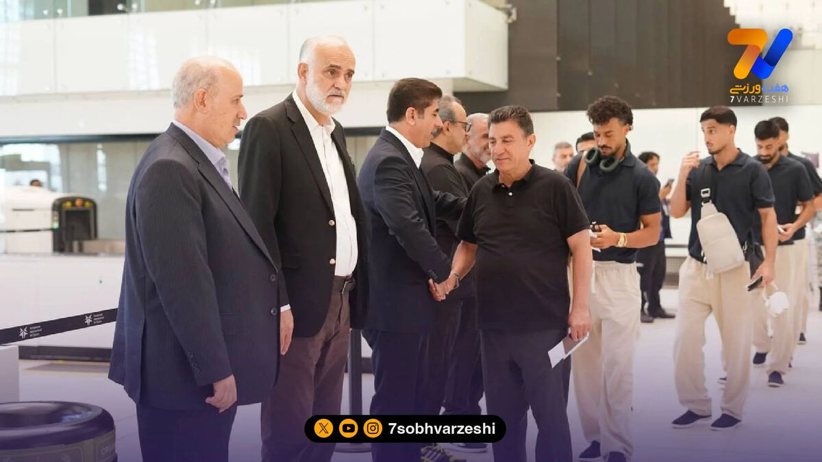 تیم ملی برای دومین بار عازم لس آنجلس شد