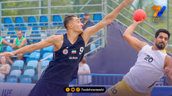 باخت ایران برابر پرتغال در نبرد نفسگیر هندبال ساحلی