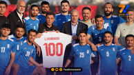 تمرین پرنشاط ایران با مراسم ویژه برای کاپیتان تیم ملی +عکس