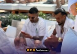 قاب دو نفره رامین رضاییان و ساشا سبحانی در فضای مجازی!