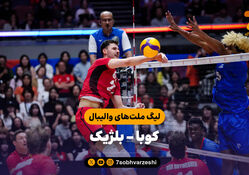 خلاصه والیبال کوبا 3 - بلژیک 0 (لیگ ملت های والیبال 2026)