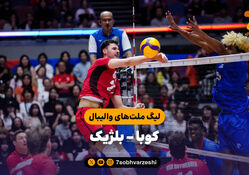 خلاصه والیبال کوبا 3 - بلژیک 0 (لیگ ملت های والیبال 2026)