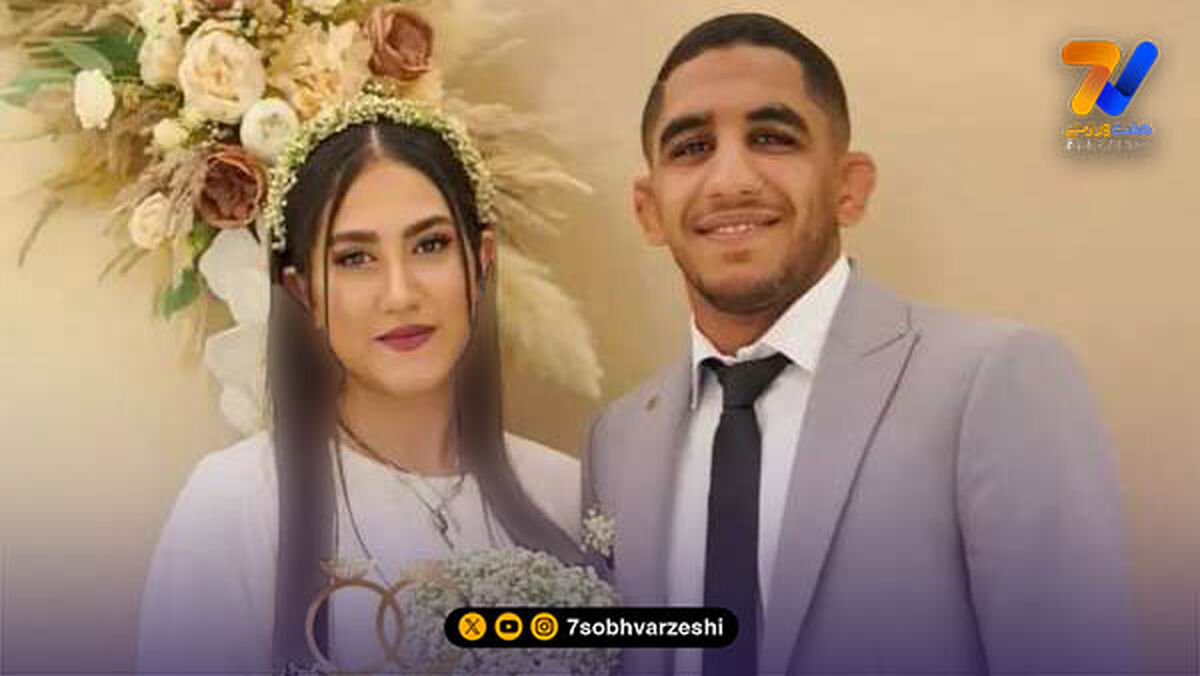 آلبوم عروسی رحمان عموزاد و همسرش
