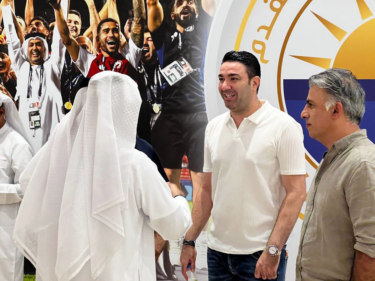 جواد نکونام شاهد برد بزرگ تراکتور در امارات!