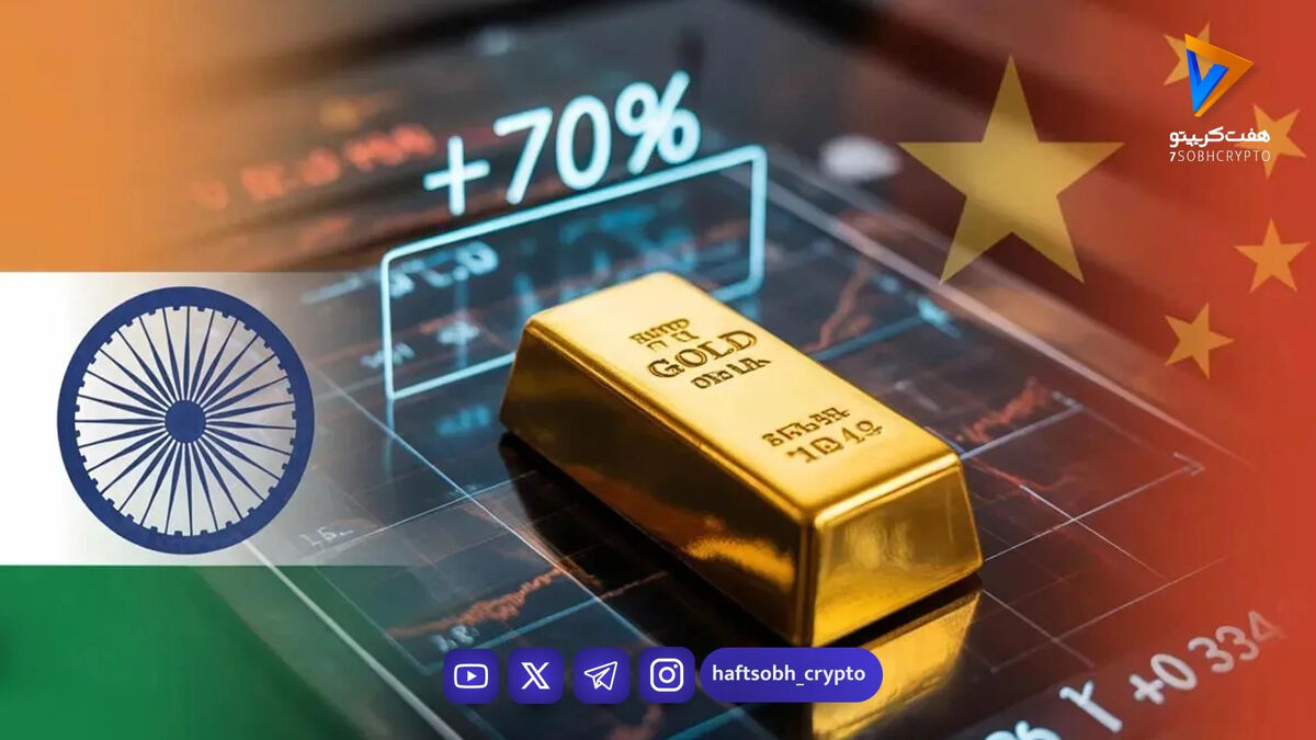 چطور چین و هند از سقوط قیمت جهانی طلا جلوگیری می‌کنند؟